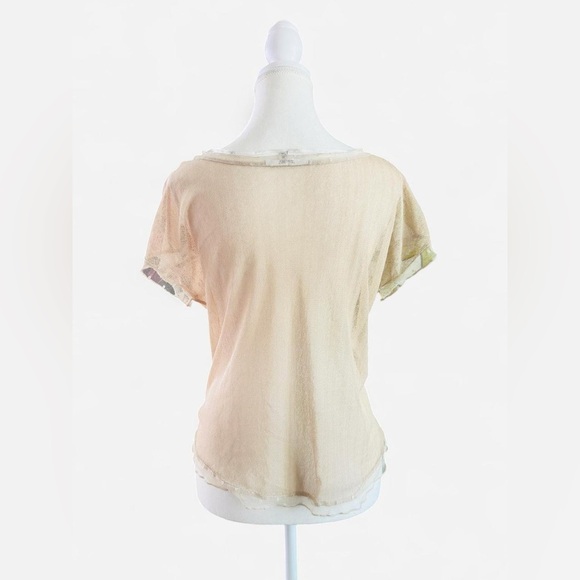 Miss Me Sheer Embroidered Boho Mesh Blouse – XS - Picture 4 of 7